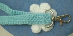Crochet Flower (back view)